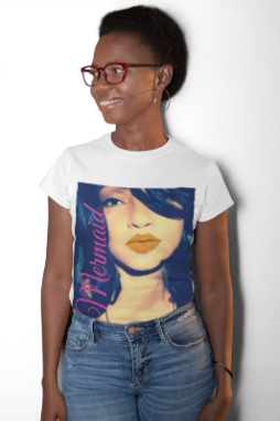 Sade Mermaid Graphic Tee, Unisex T-Shirt, Ocean Theme Shirt, Vintage Style Tee, Casual wear, Gifts for 90s Lovers, 90s Vibes