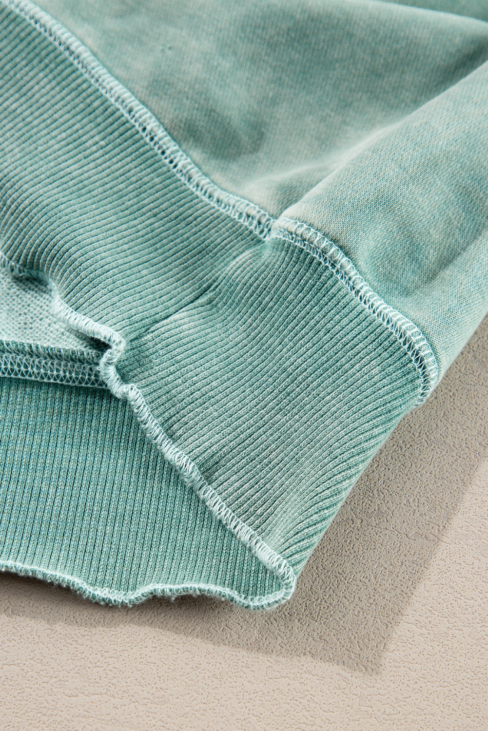 Aventurine Patchwork Raglan Sleeve Sweater