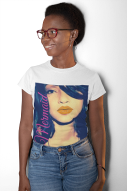 Sade Mermaid Graphic Tee, Unisex T-Shirt, Ocean Theme Shirt,  Vintage Style Tee, Casual wear, Gifts for 90s Lovers, 90s Vibes