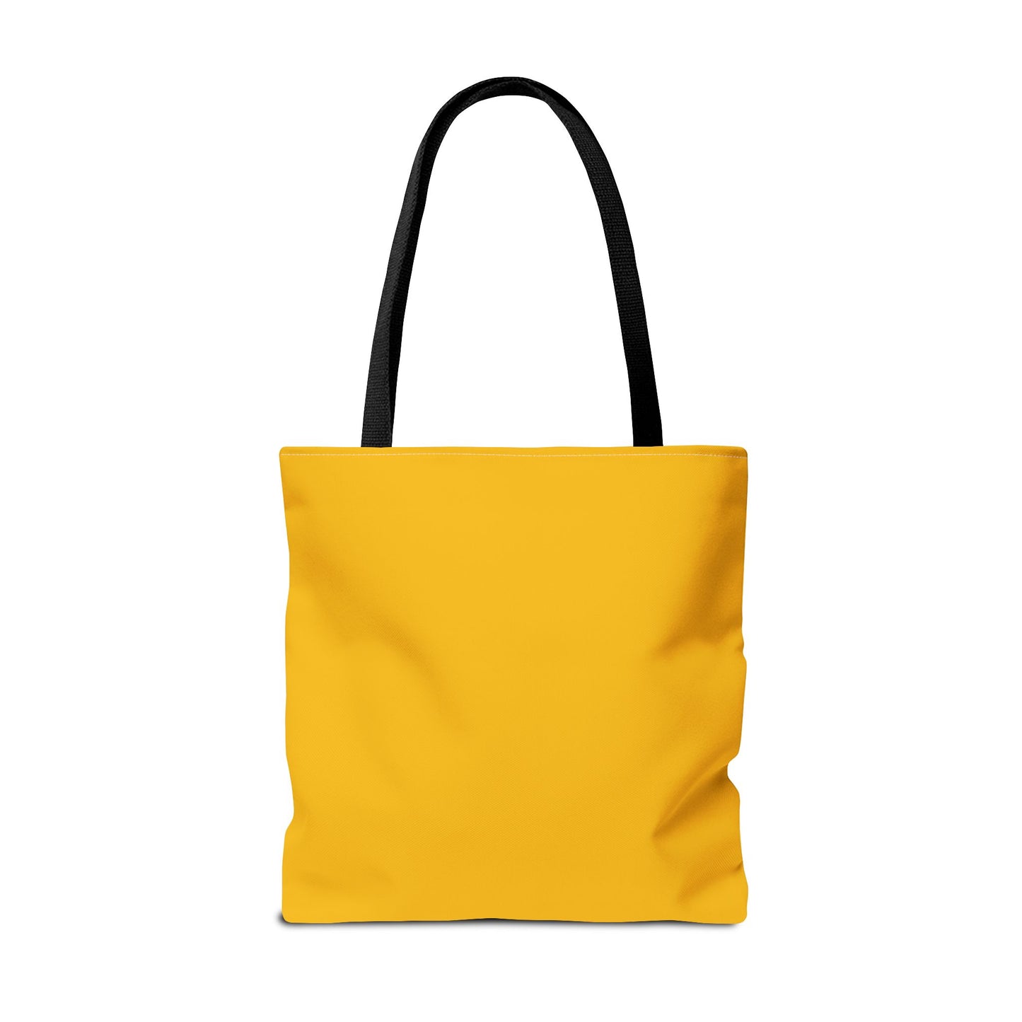 Ethereal Intelligence Large Yellow Tote Bag - Ethereal Intelligence Elegant Lettering