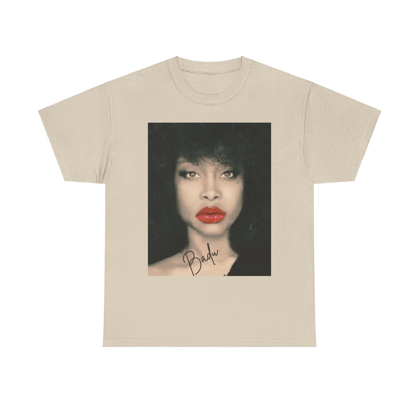 Badu Graphic Tee for Music Fans Bold Statement Tee