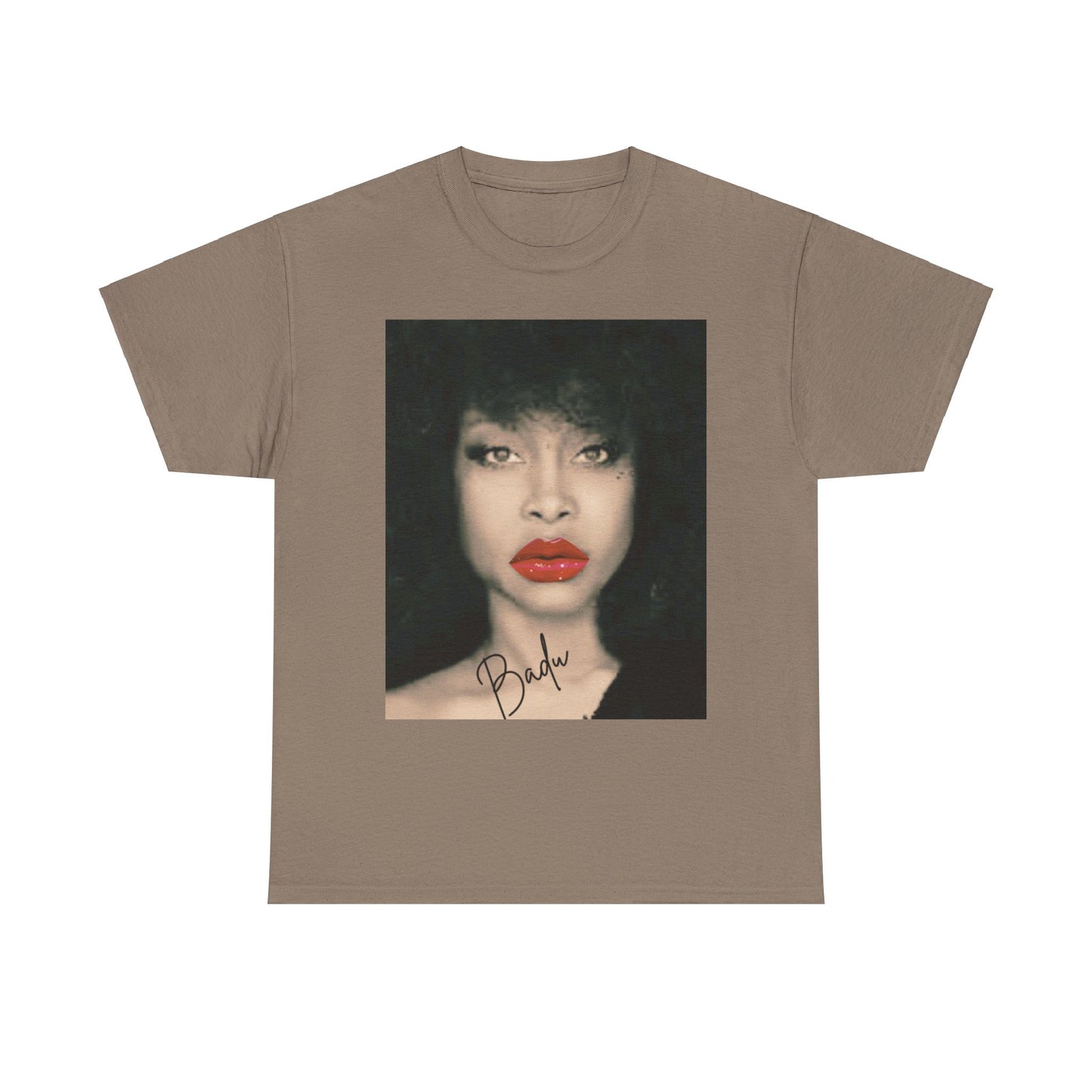 Badu Graphic Tee for Music Fans Bold Statement Tee