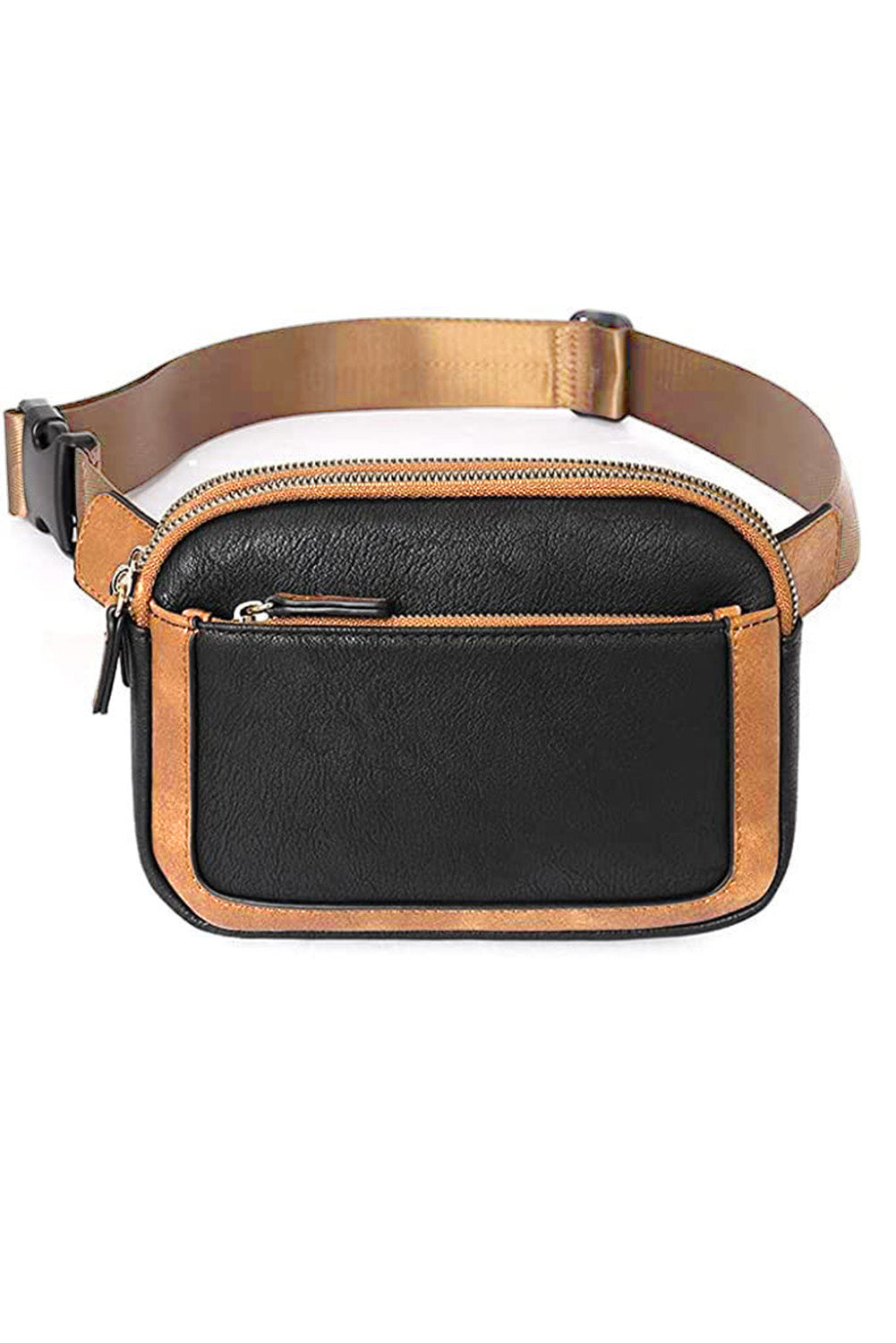 Mini Crossbody Bag w/ Adjustable Strap Black