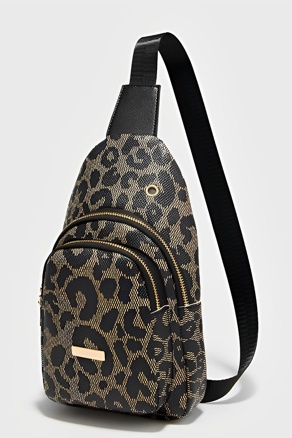 Leopard Print Sling Bag