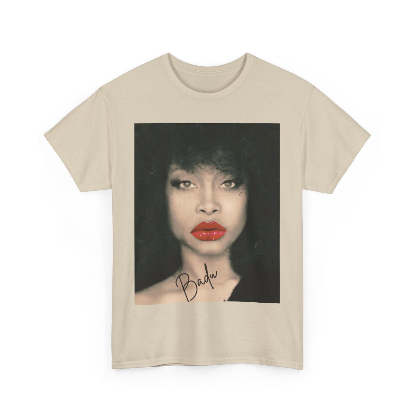 Badu Graphic Tee for Music Fans Bold Statement Tee