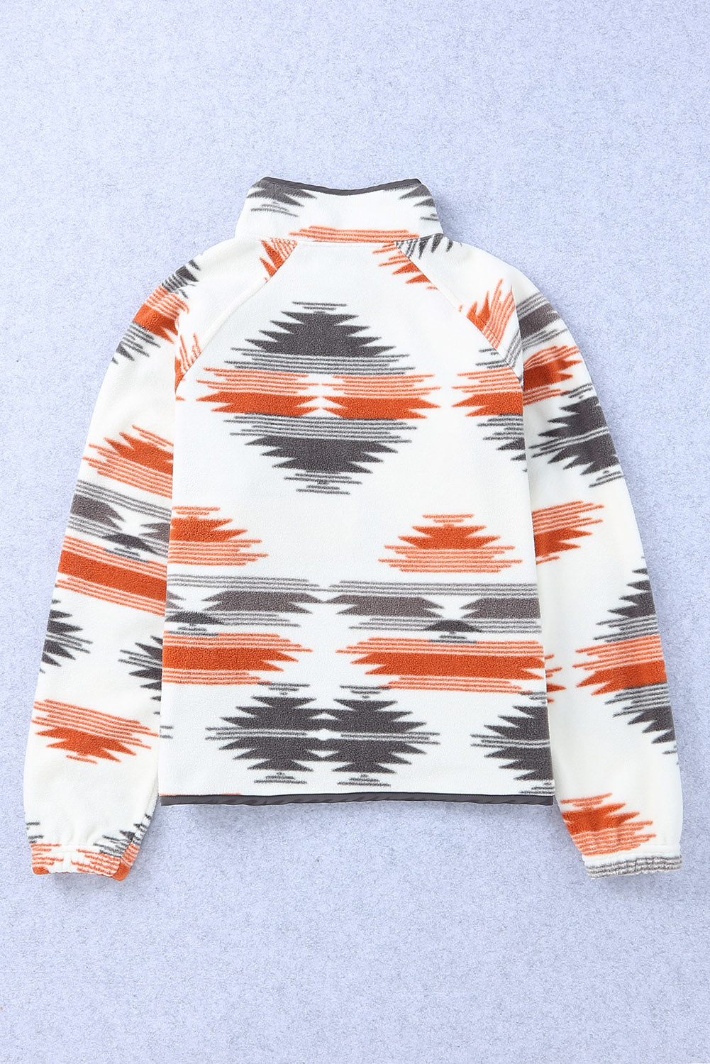 Western Aztec Snap Buttoned Fleece